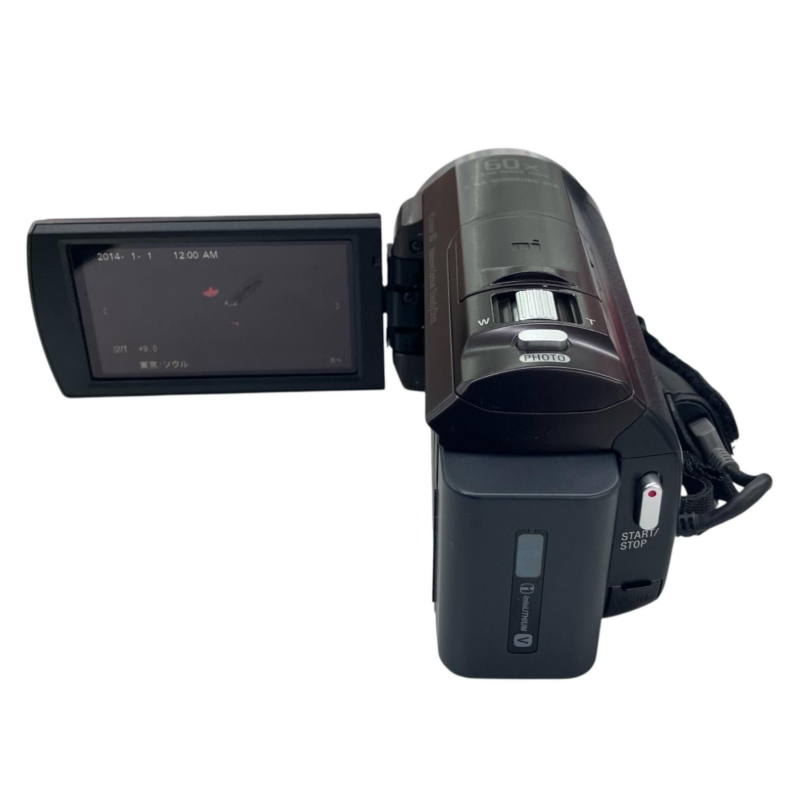 186000 動作確認済み SONY ソニー ビデオカメラ ハンディカム HDR