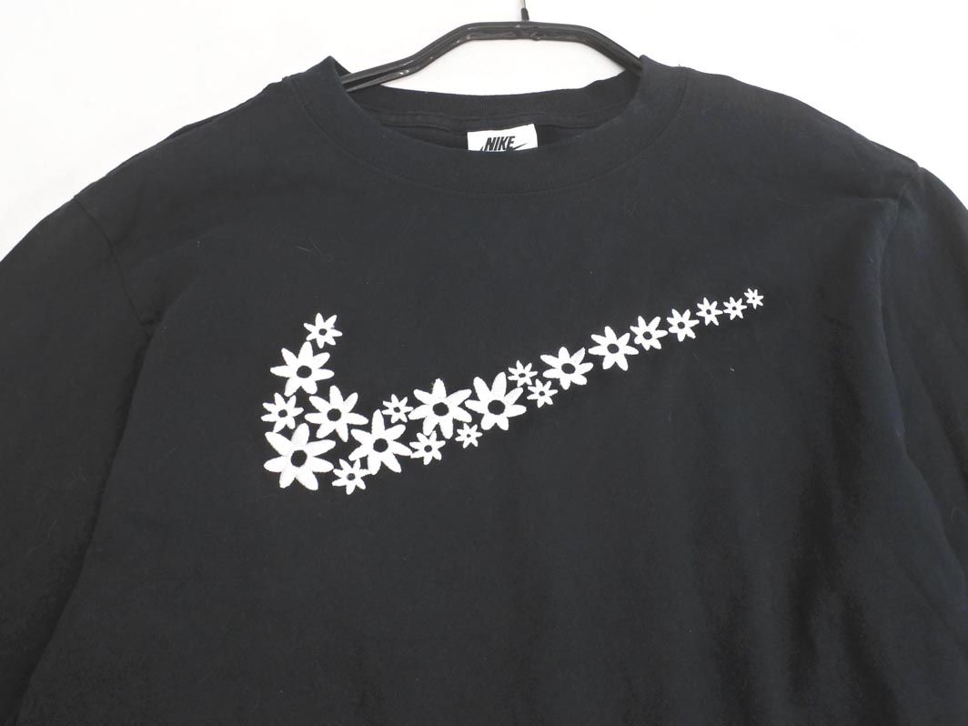 NIKE ナイキ 刺繍 花柄 ロング Tシャツ sizeXS/黒 ◇□ メンズ - メルカリ