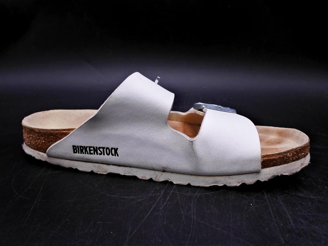 BIRKENSTOCK ビルケンシュトック アリゾナ サンダル size24.5cm/白