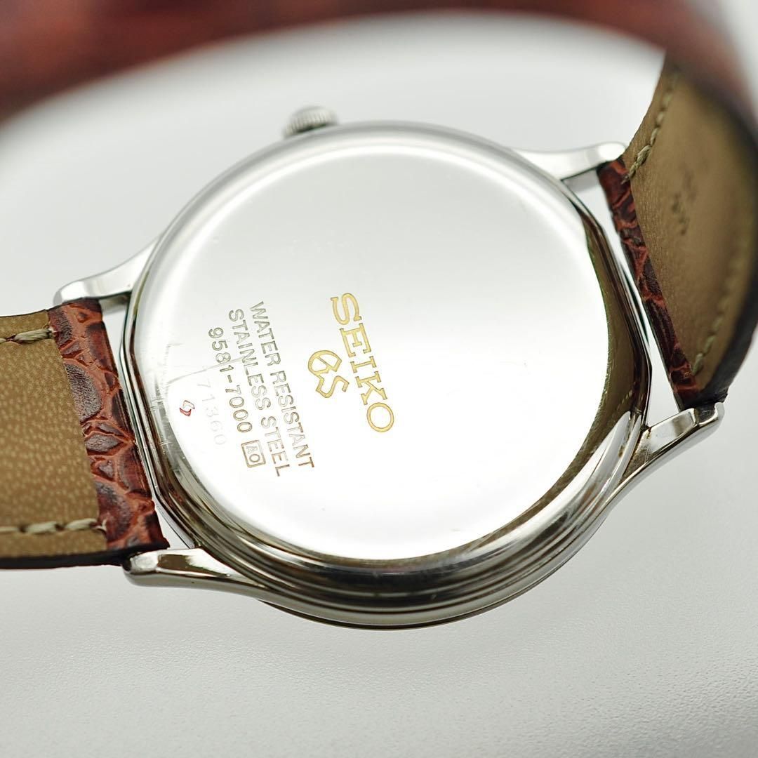 SEIKO グランドセイコー 9581-7000 171360 クォーツ メンズ W00095