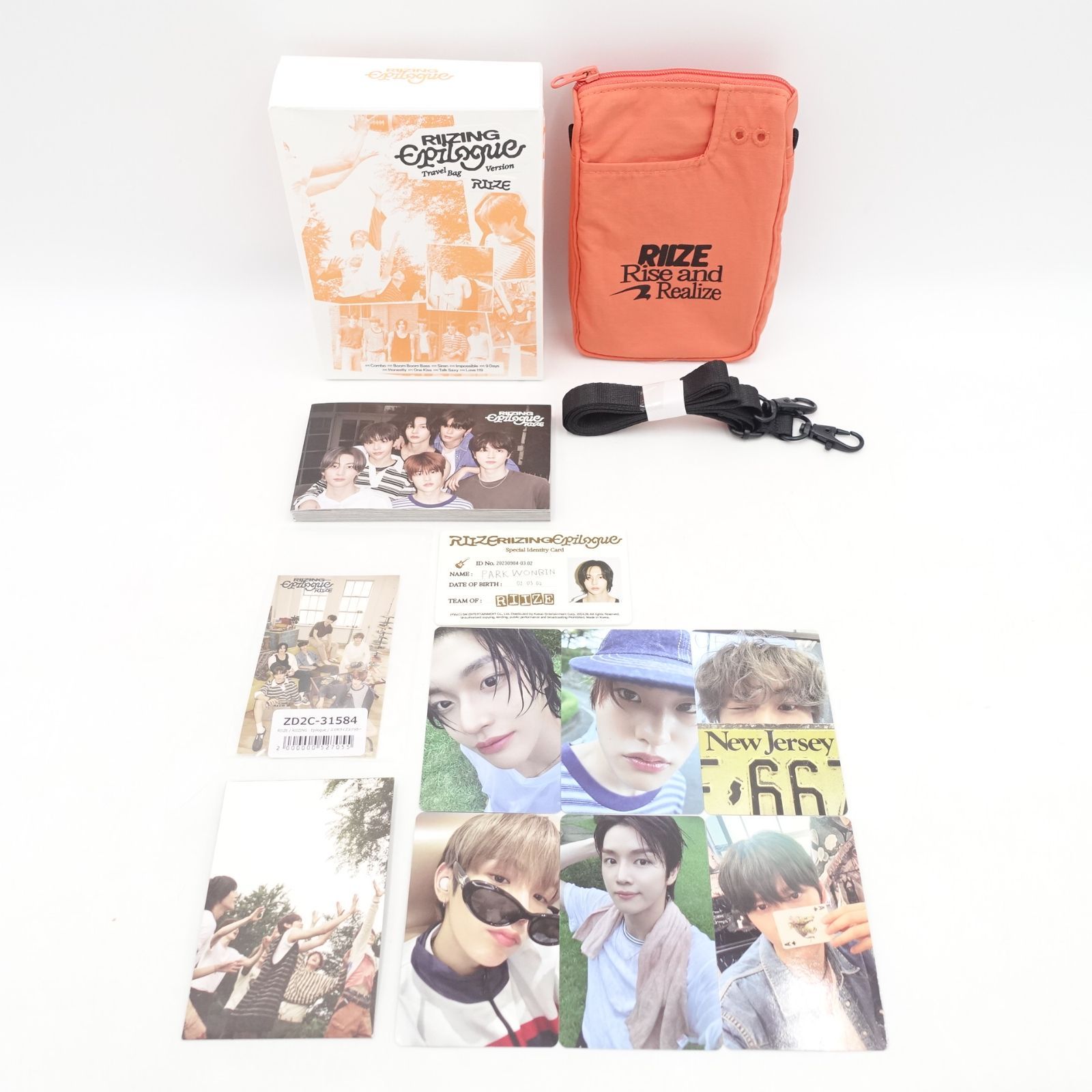 RIIZE ソヒ アントン ウンソク RIIZING：Epilogue TRAVEL BAG Ver