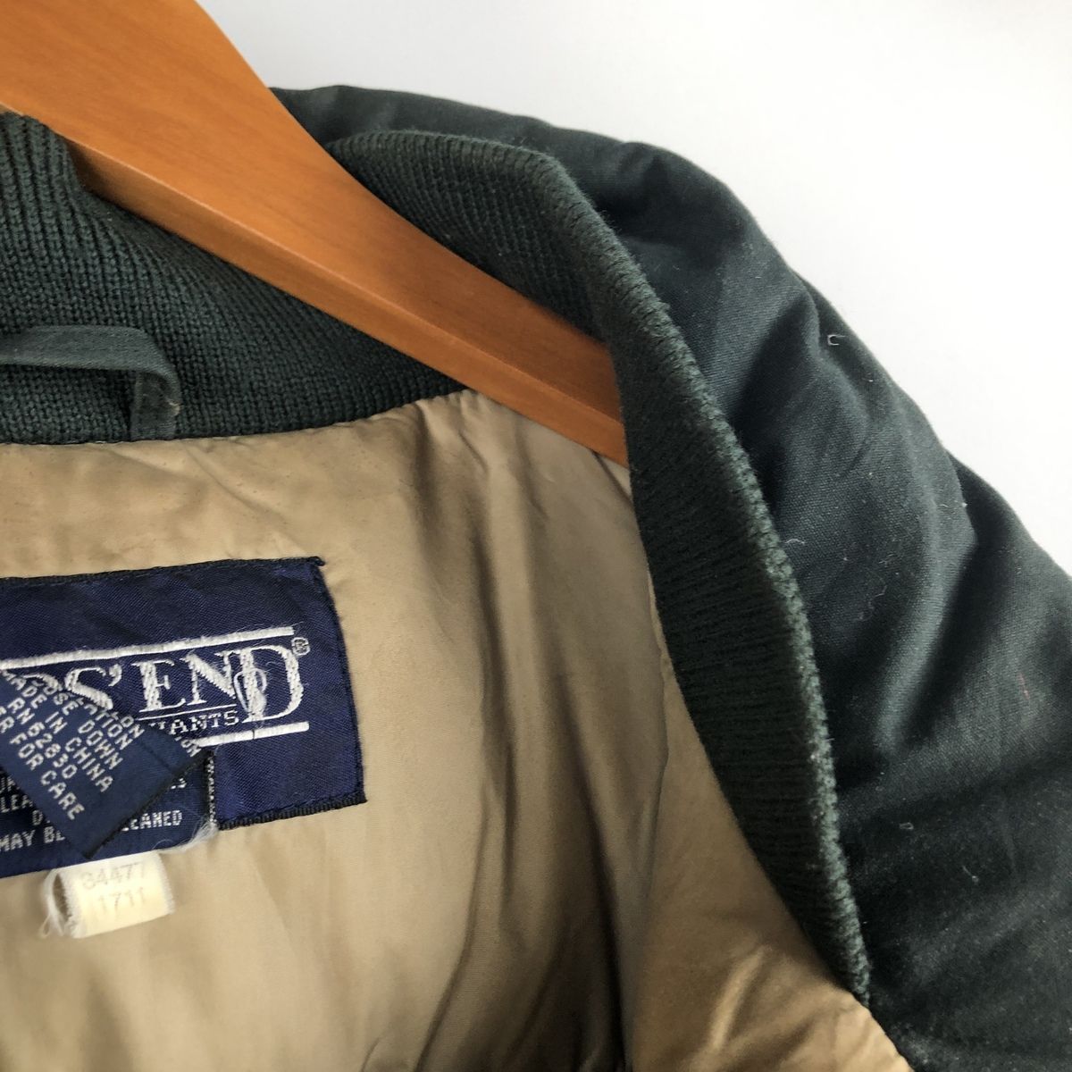 古着 80~90年代 ランズエンド LANDS' END グースダウンジャケット