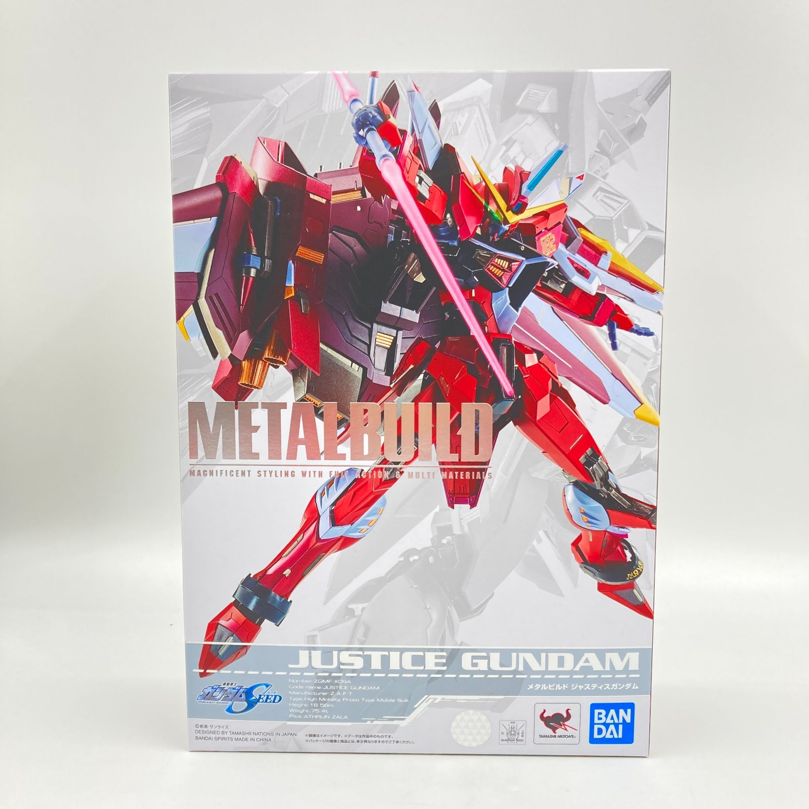 未開封】METAL BUILD ジャスティスガンダム - メルカリ