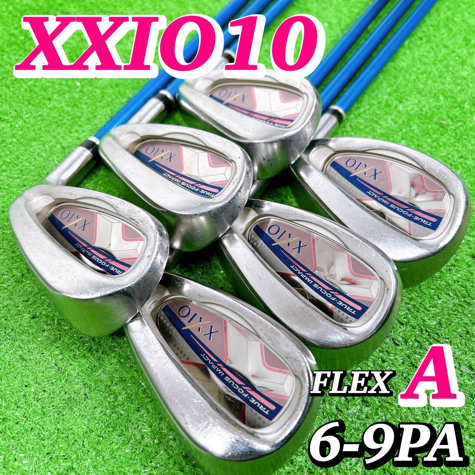 ゼクシオ10 XXIO MP1000 レディースアイアン 6本 A 初心者 6-9PA