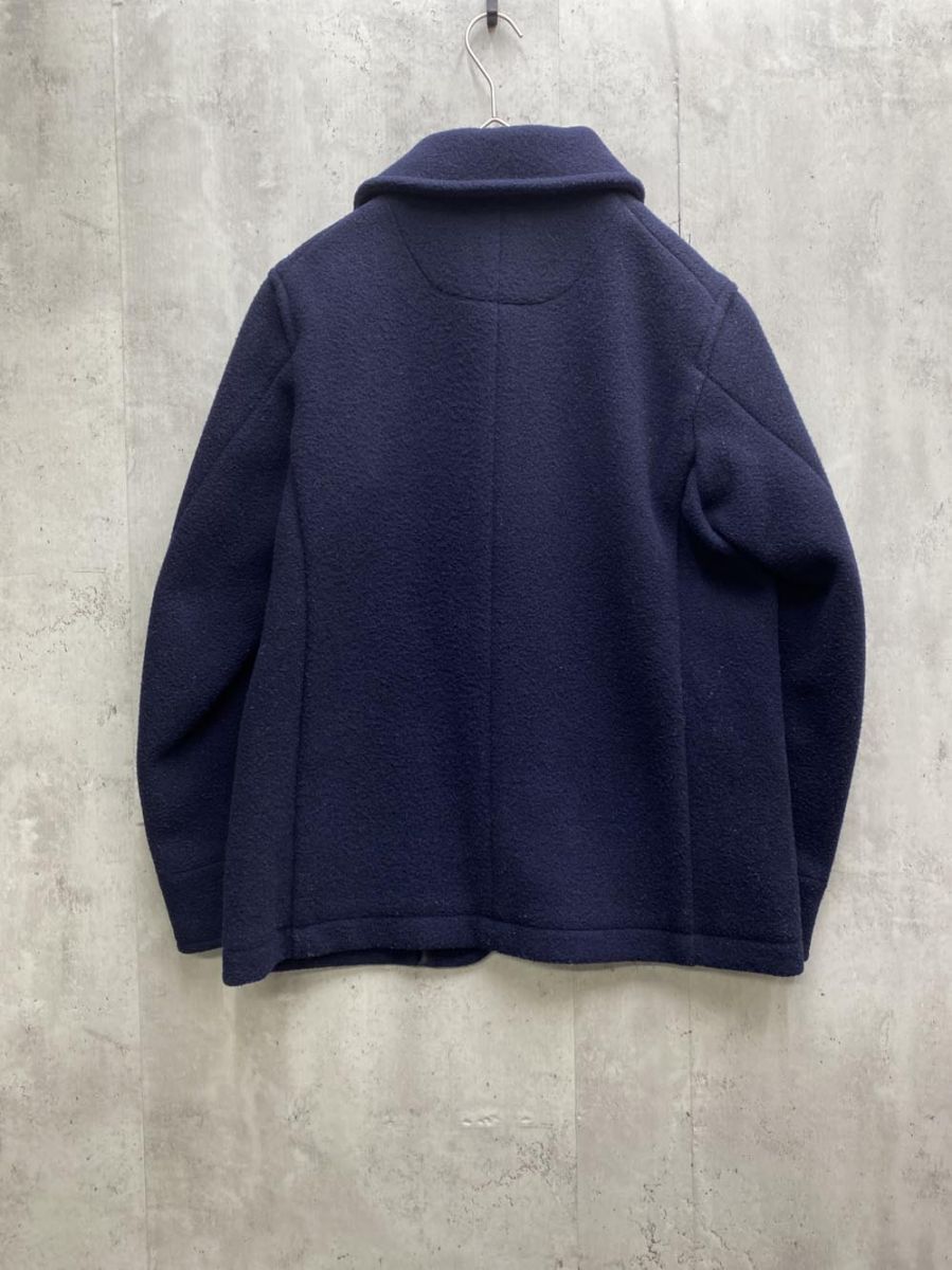 DANTON ダントン ウールモッサジャケット 牛革釦 ピーコート size38