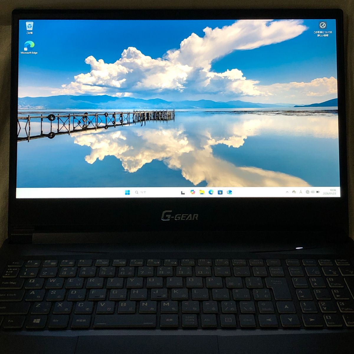 ◇ジャンク品・本体のみ◇ゲーミングPC G-GEAR note N1546K【i7-9750H