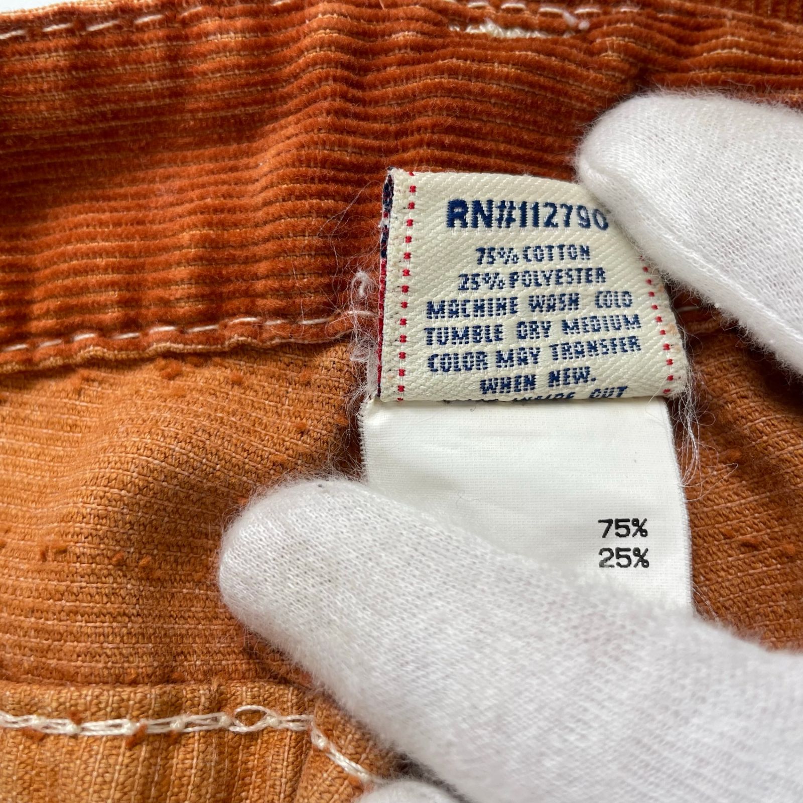 TRUE RELIGION トゥルーレリジョン / コーデュロイブーツカットパンツ