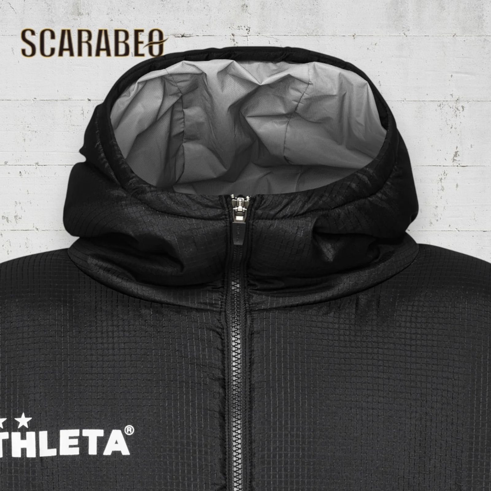 アスレタ ベンチコート ジュニア 中綿 ロングコート 防寒コート ロング