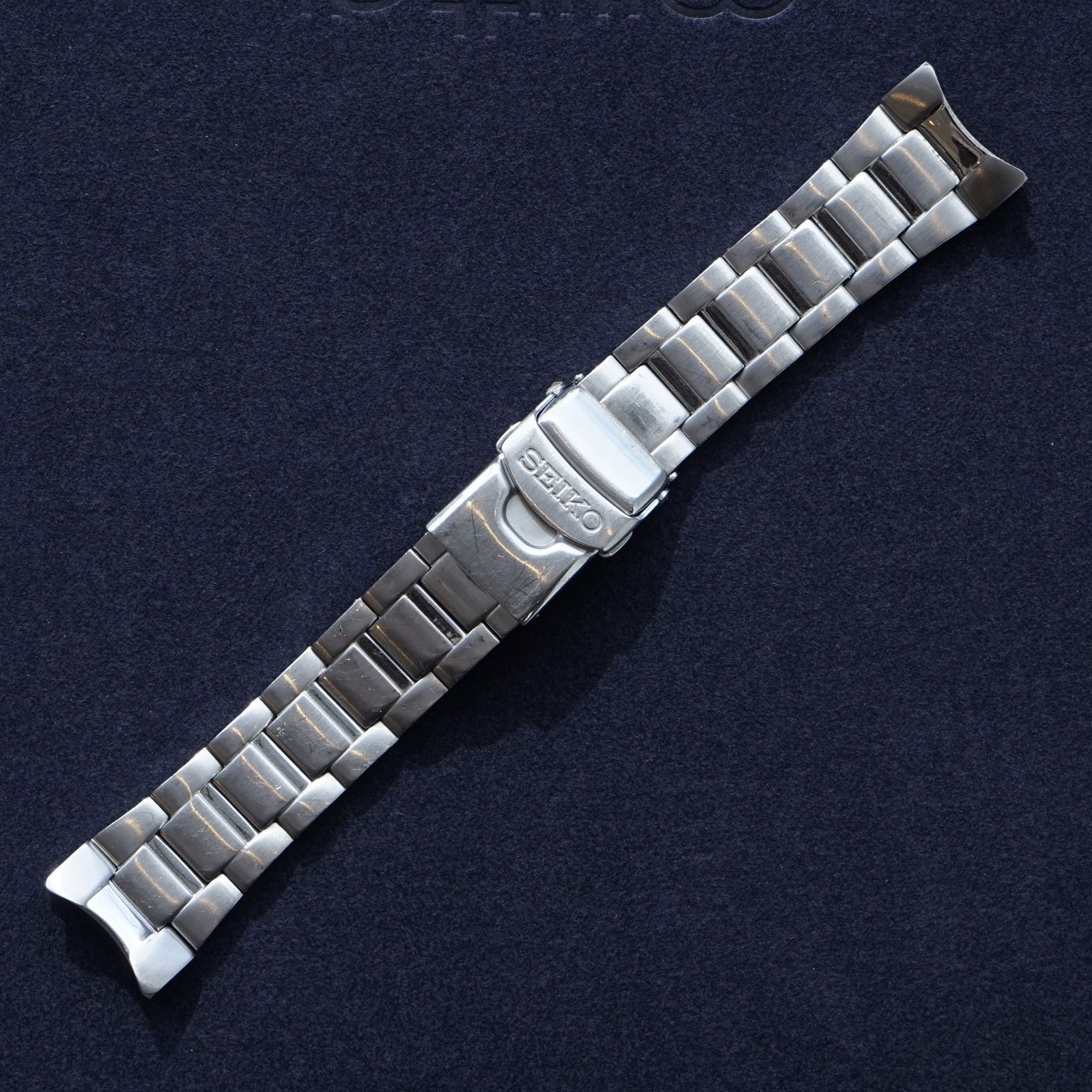 セイコー5 純正 メタルブレス 22mm メタルバンド SS メンズ バックル