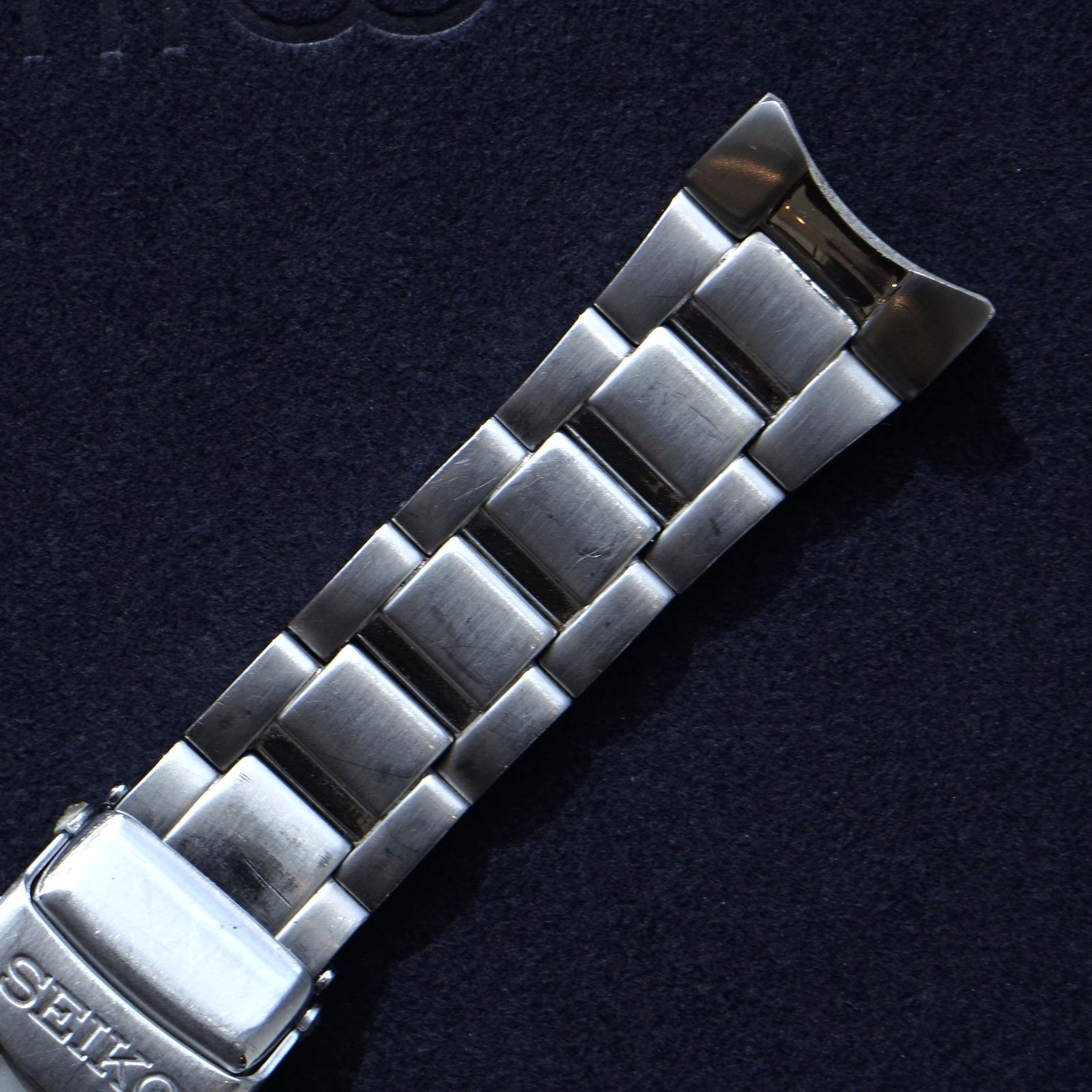セイコー5 純正 メタルブレス 22mm メタルバンド SS メンズ バックル 