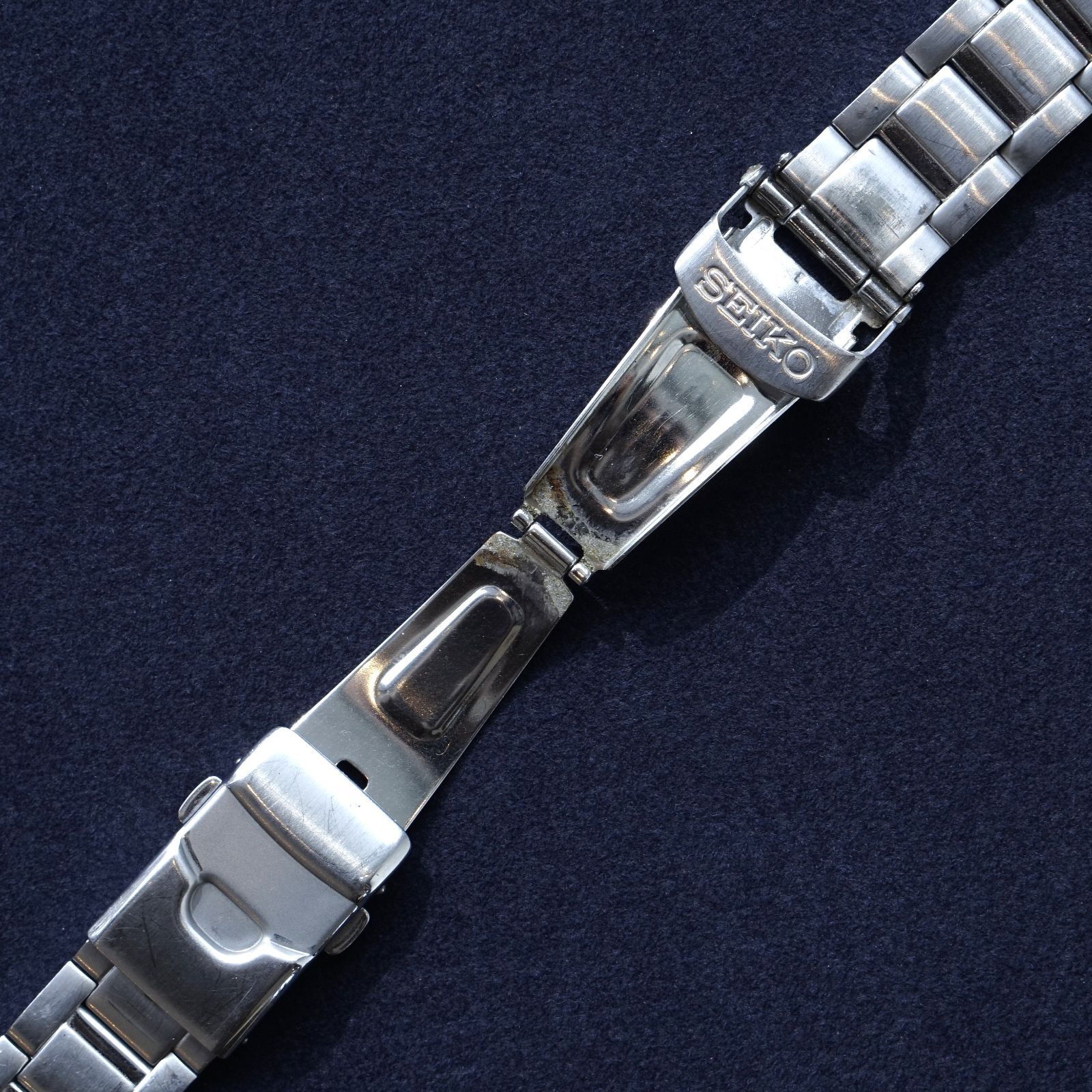 セイコー5 純正 メタルブレス 22mm メタルバンド SS メンズ バックル