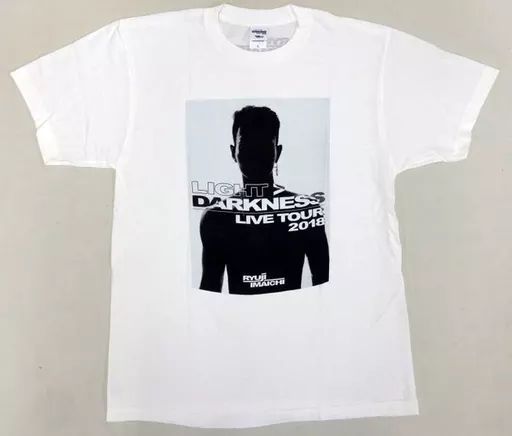 中古】Tシャツ(男性アイドル) 今市隆二 フォトTシャツ ホワイト L