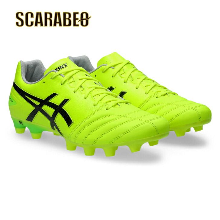 アシックス DS LIGHT PRO メンズスパイク 定番 サッカーシューズ サッカー スパイク シューズ 靴 くつ 中学校 高校 一般 大人 軽量 1103a095-750 SAFETY YELLOW/BLACK 29.0