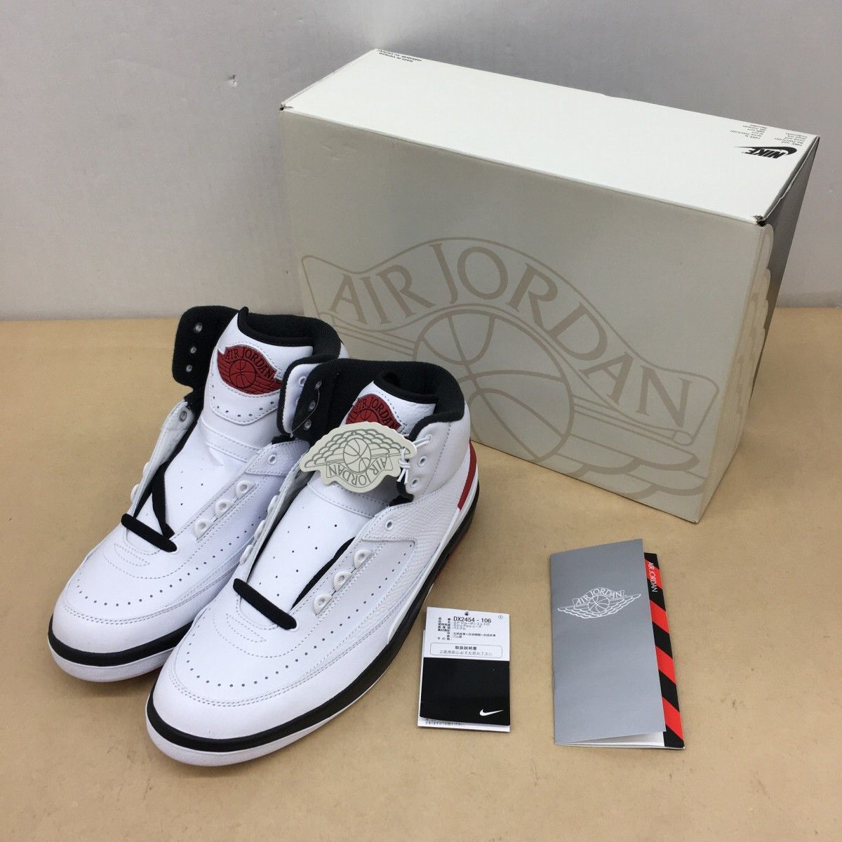 未使用 NIKE AIR JORDAN 2 OG Chicago (2022) DX2454-106 サイズ27.5cm 