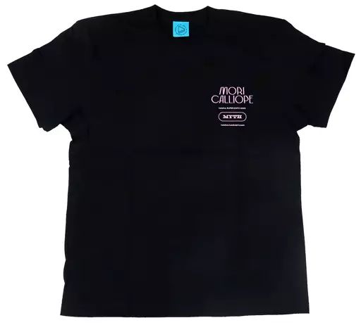 【中古】Tシャツ 森カリオペ MANGART BEAMS produce T-Shirts ブラック Lサイズ 「バーチャルYouTuber ホロライブ hololive SUPER EXPO 2023」