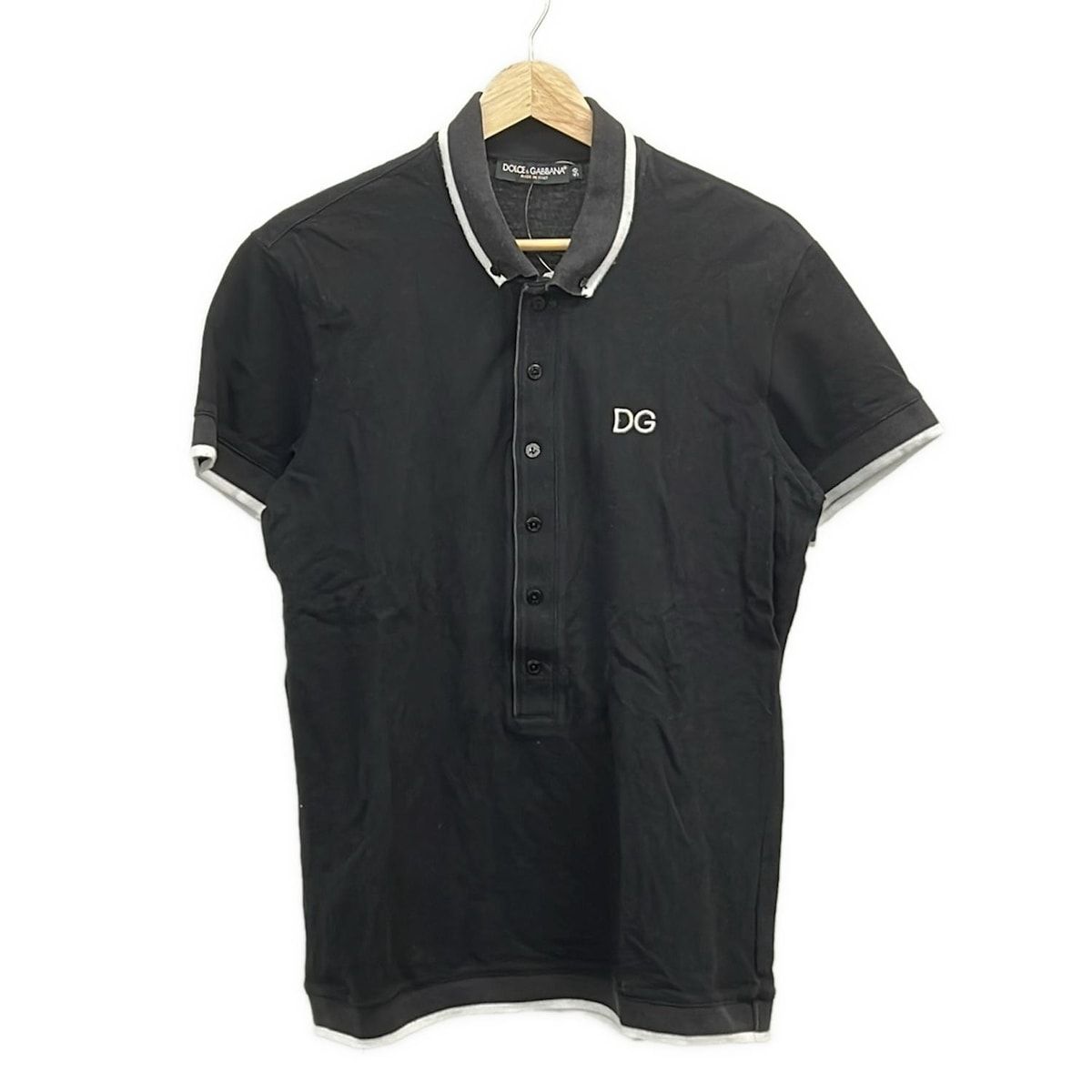 DOLCE&GABBANA(ドルチェアンドガッバーナ) 半袖ポロシャツ サイズ50 M