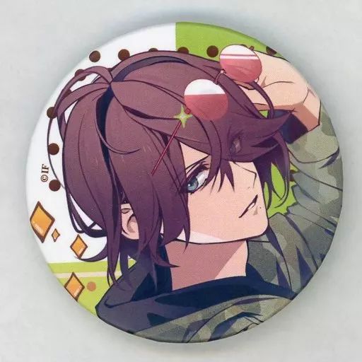 中古】バッジ・ピンズ 東洲斎写楽 「天獄ストラグル マット缶バッジ