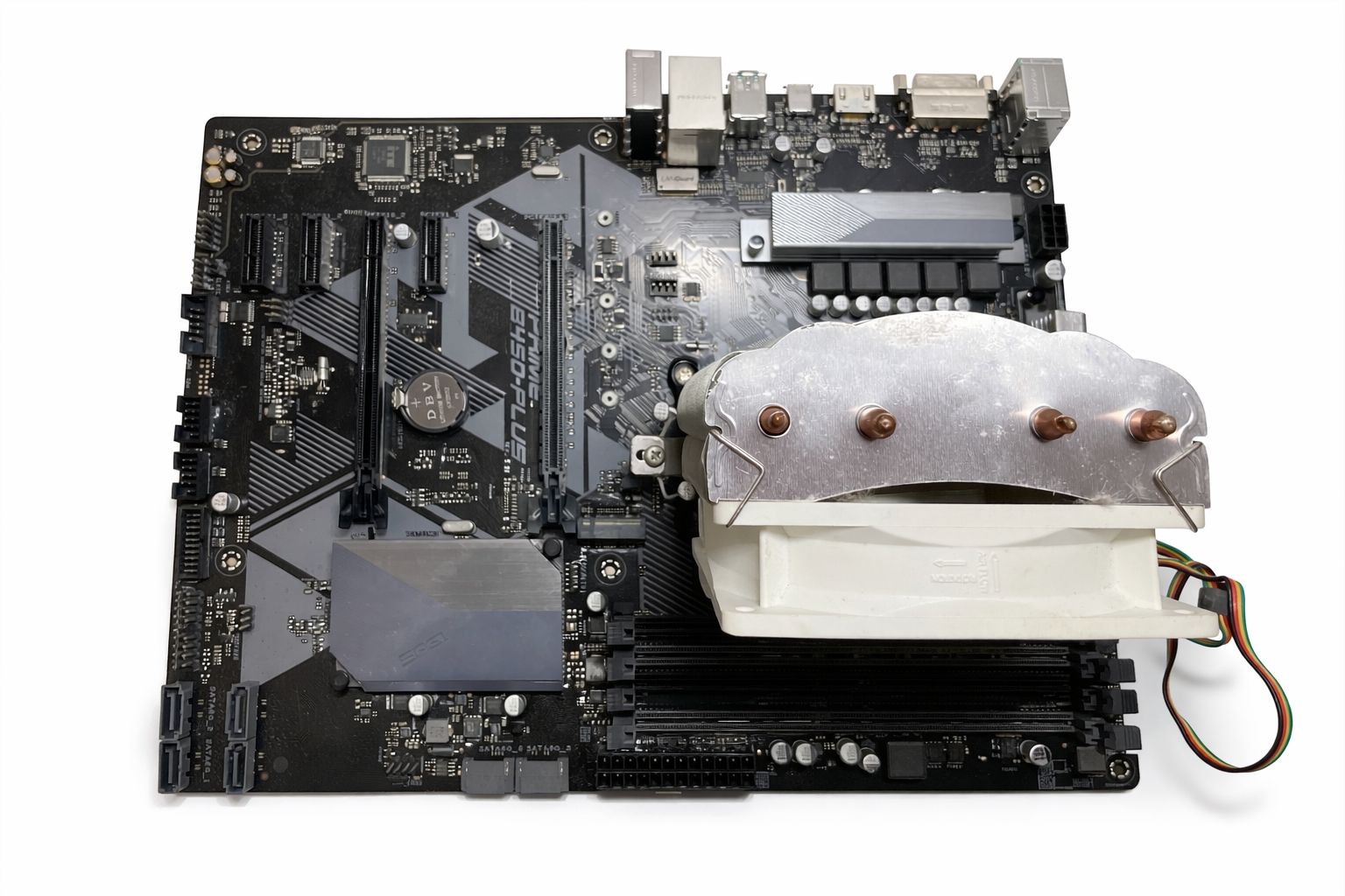 ASUS B450 マザーボード + Ryzen 7 2700X + CPUクーラー セット 動作