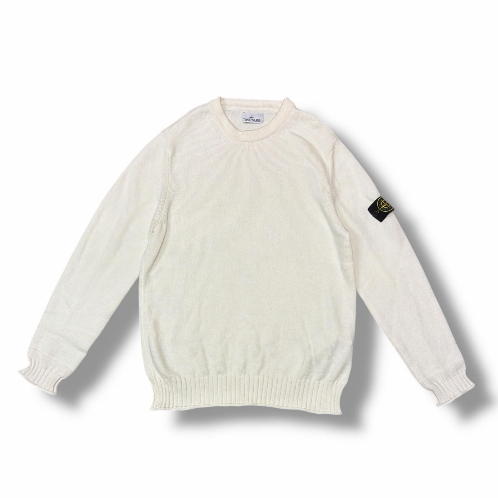 STONE ISLAND サイドロゴワッペンニット セーター ストーンアイランド 