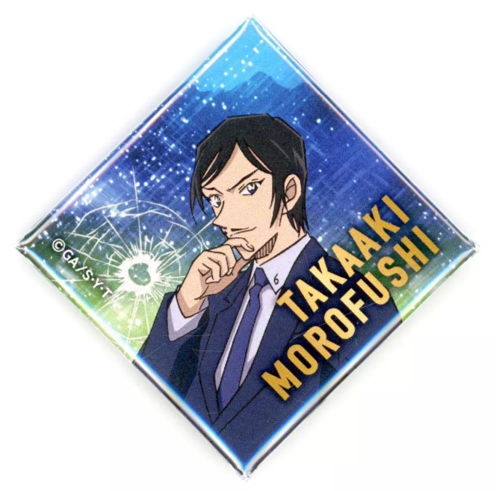 ひし形缶バッジ vol.7 諸伏高明　缶バッジ　名探偵コナン　スクエア 中古】バッジ・ビンズ 諸伏高明 ひし形缶バッジ vol.7 「名探偵コナン