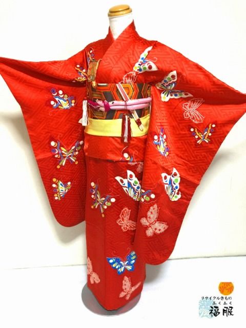 507ax9□お宮参り アンティーク 女児 長襦袢付 七五三にも 鶴□状態良好 507ax9□お宮参り アンティーク 女児 長襦袢付 七五三にも 鶴□状態良好