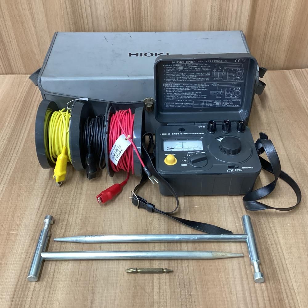 HIOKI 日置電機 3151 アースハイテスタ 商品説明欄必読 201
