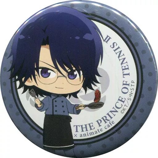 中古】バッジ・ピンズ 忍足侑士 「新テニスの王子様×animatecafe