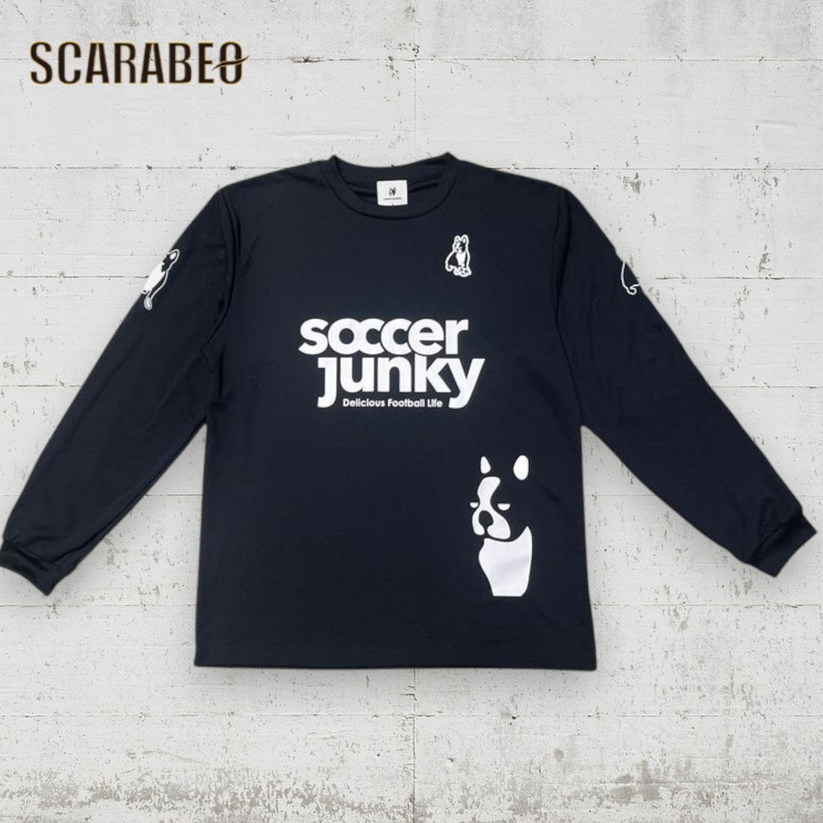 サッカージャンキー SoccerJunky PANDIANI ロングスリーブ Dry TEE