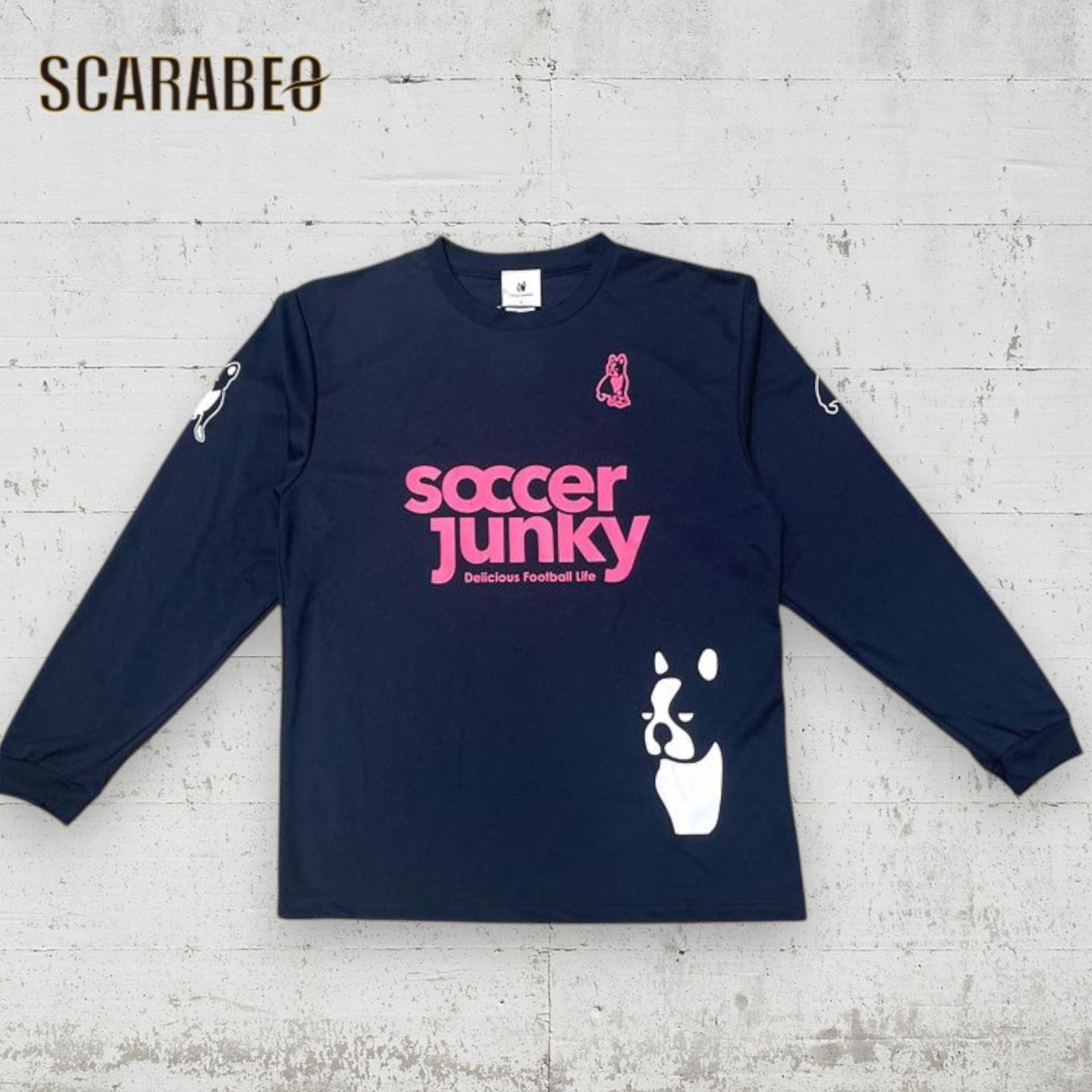 サッカージャンキー SoccerJunky PANDIANI ロングスリーブ Dry TEE