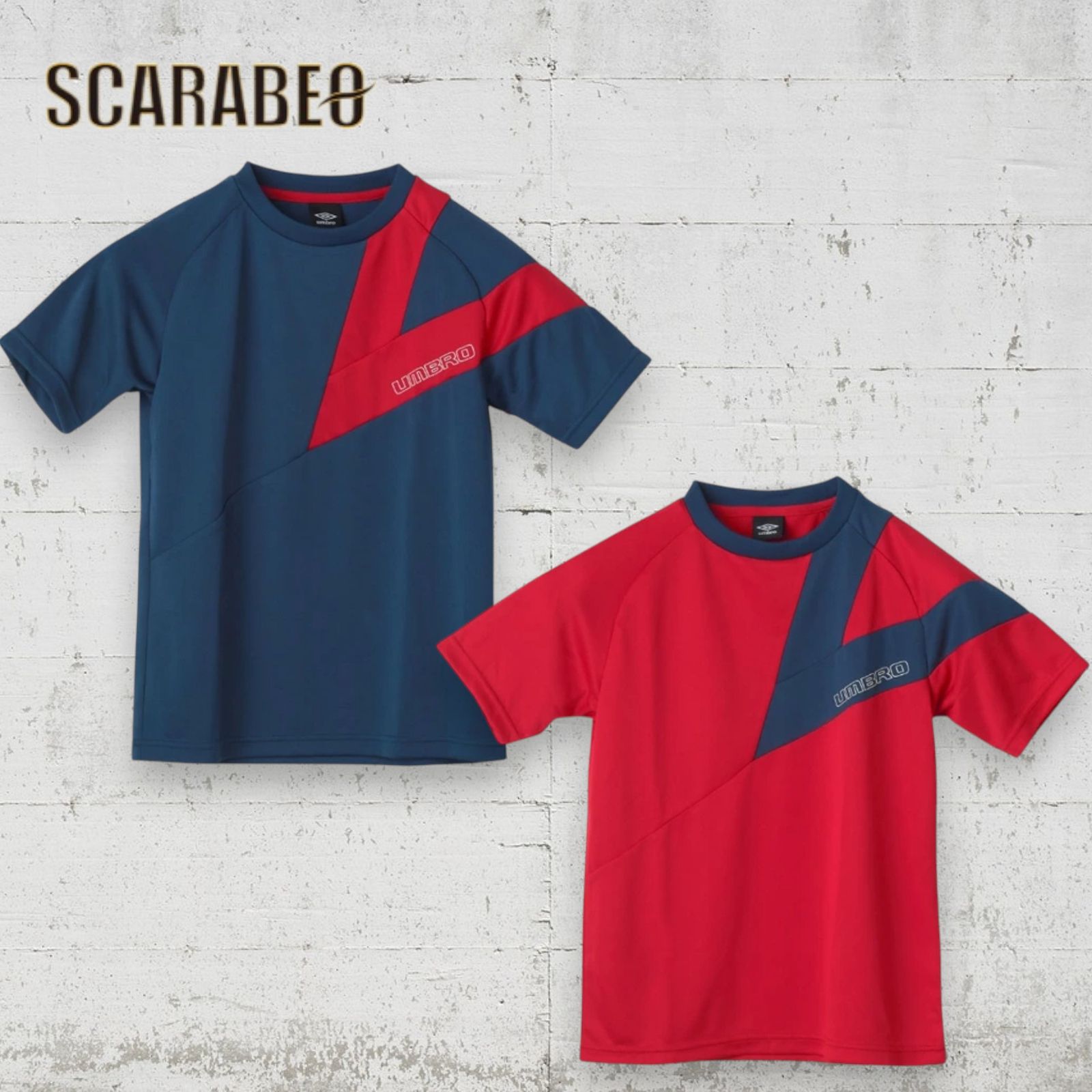 アンブロ UMBRO ジュニア 半袖プラクティスシャツ UUJXJA59 サッカー