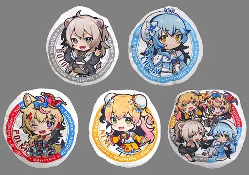クッション 抱き枕 本体 全5種セット バーチャルYouTuber ホロライブ モーリーオンライン 第三弾