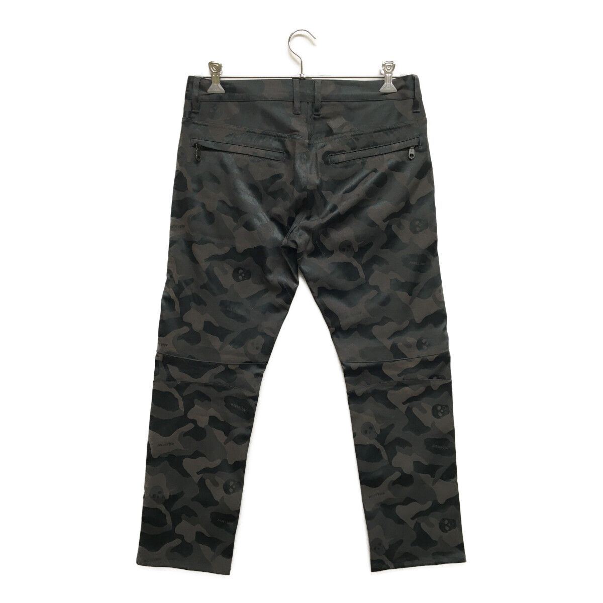 中古 メンズ マークアンドロナ MARK&LONA パンツ L グレー系 カモフラ