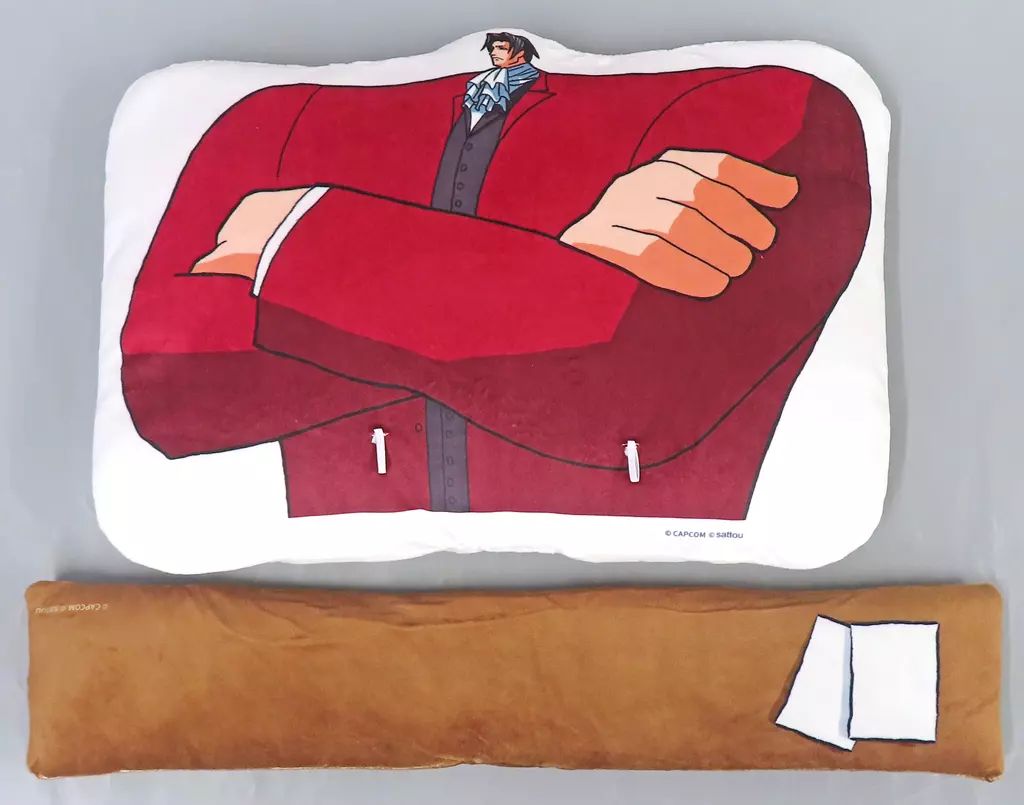 中古】クッション・本体 御剣怜侍 クッション 「カプくじ sattou×逆転