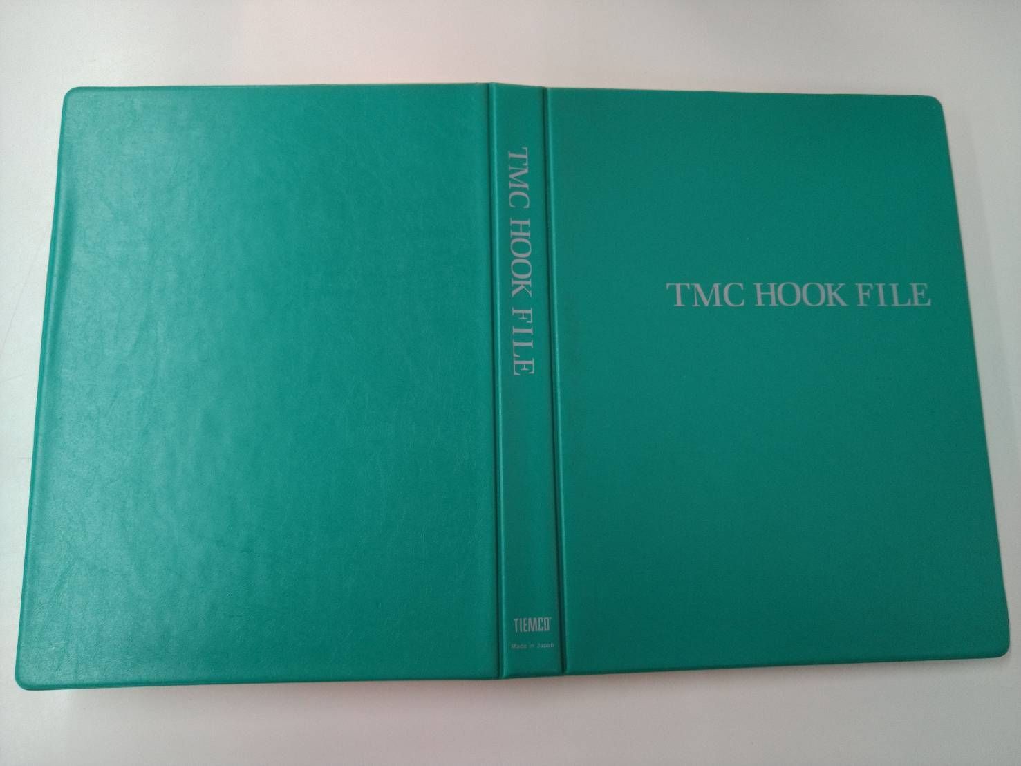 TMC ニンフ系フックとフックファイル（その２＠グリーン） TMC HOOK FILE ティムコ フック ファイル フライフック