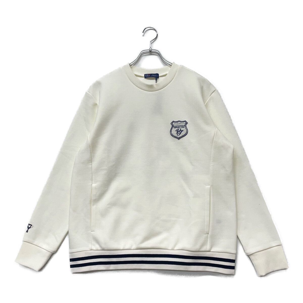未使用品 メンズ 23区ゴルフ 23区GOLF スウェット L 白 ホワイト
