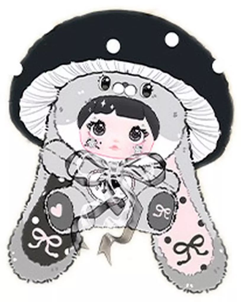 トレーディングフィギュア Jade 「Hi TOYS Nommi キノコ帽子シリーズ トレーディングプラッシュ」