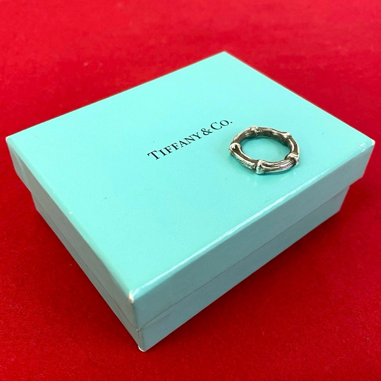 極 美品 箱 袋付き TIFFANY&Co. ティファニー バンブー リング