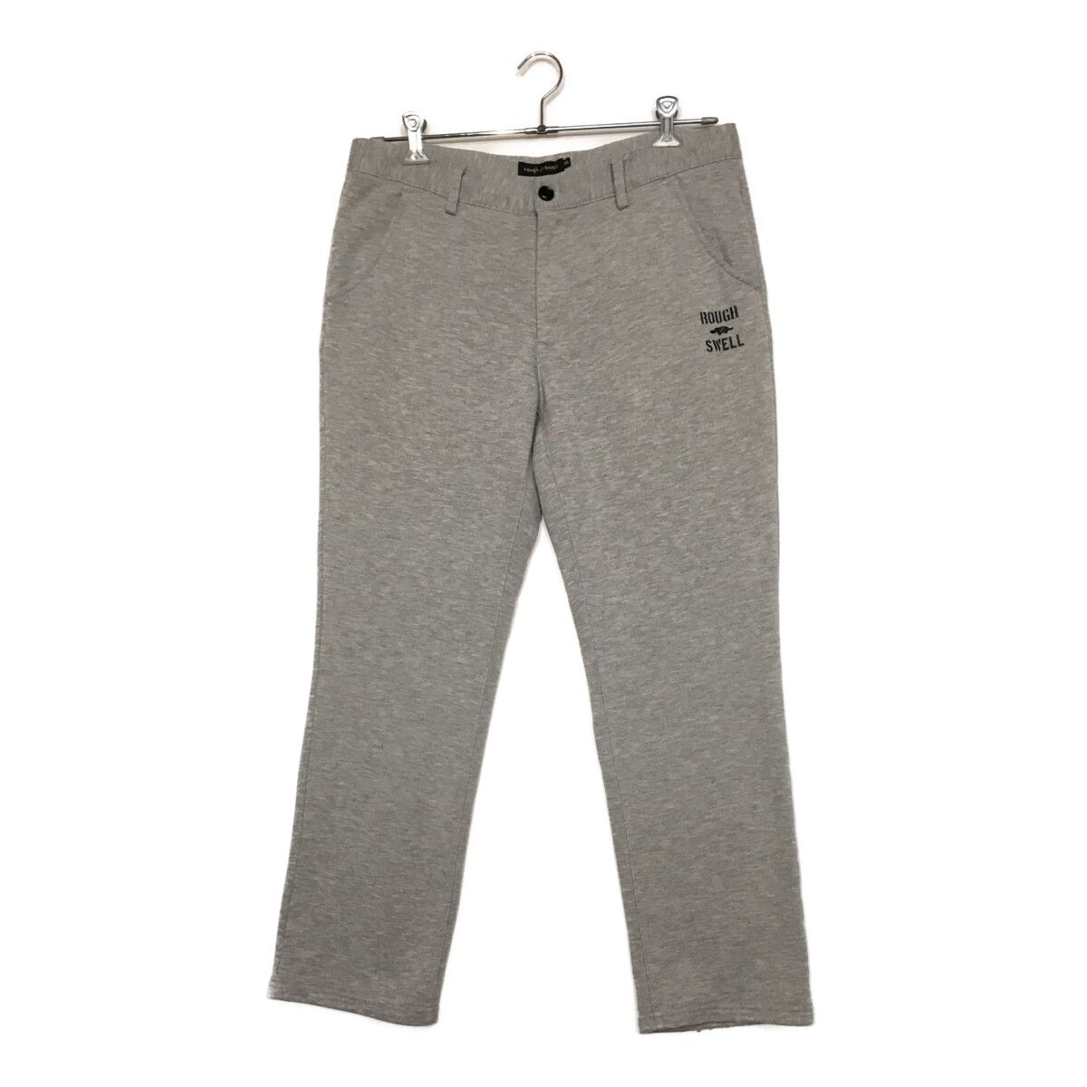 rough&swell ラフアンドスウェルゴルフグレー 中綿パンツ 中古 メンズ ラフ＆スウェル rough&swell パンツ XL グレー 裏毛