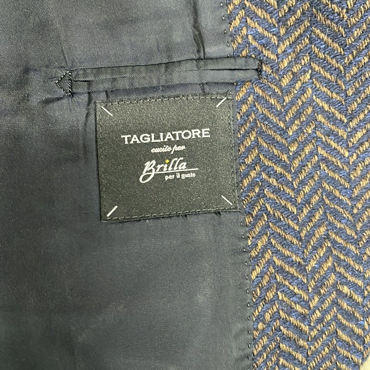 TAGLIATORE(タリアトーレ) ジャケット サイズ48/7 R メンズ - ダーク