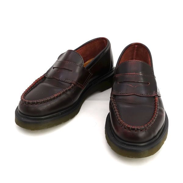 28 新品 ドクターマーチン 1461 MONK ローファー ブラウン 英国製