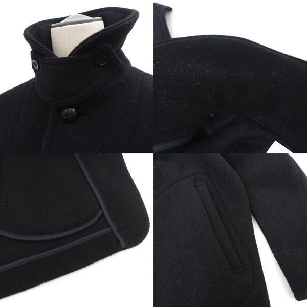 DANTON / ダントン ◇ウールモッサシングルジャケット/ブラック/サイズ