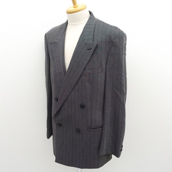 VERSUS GIANNI VERSACE ◇セットアップ/ダブル/2タック/ストライプ