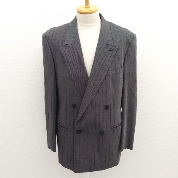 VERSUS GIANNI VERSACE ◇セットアップ/ダブル/2タック/ストライプ