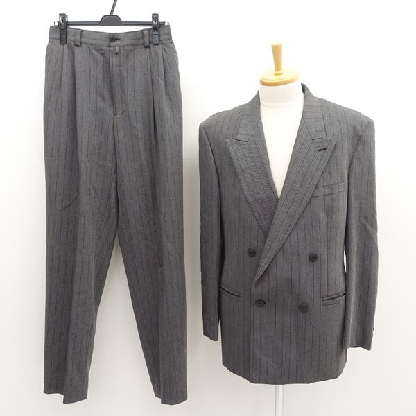 VERSUS GIANNI VERSACE ◇セットアップ/ダブル/2タック/ストライプ