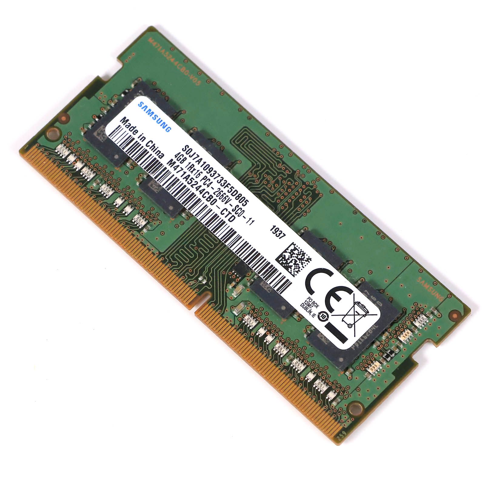 中古 DDR4メモリ 4GB x1 M471A5244CB0-CTD SAMSUNG - メルカリ
