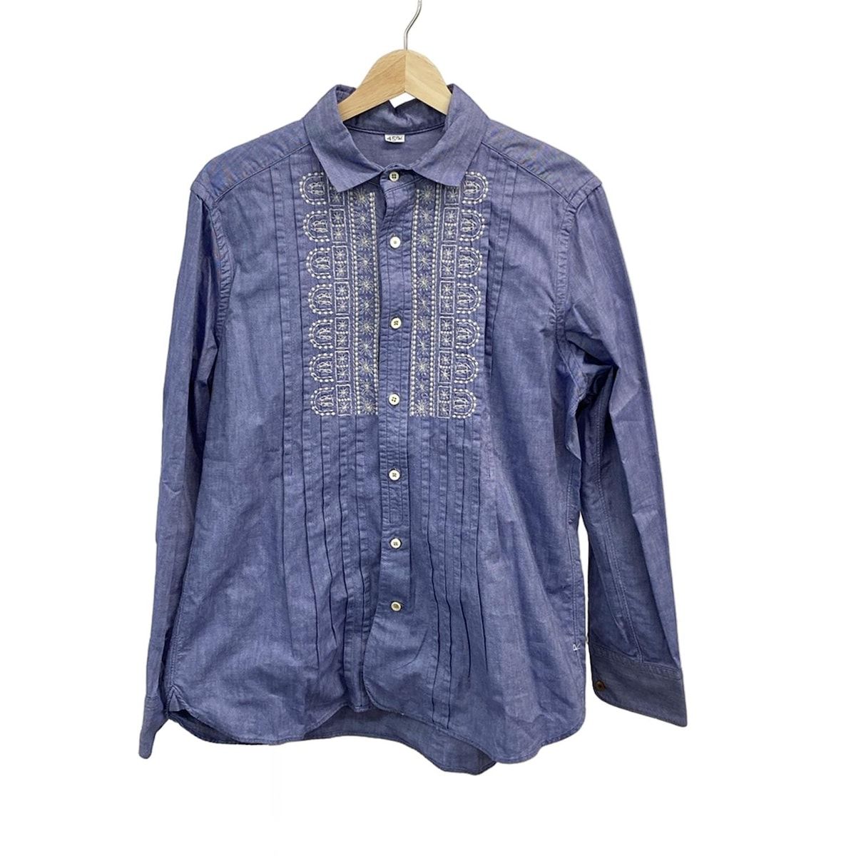 45R(フォーティーファイブ・アール) 長袖シャツブラウス サイズ4 XL