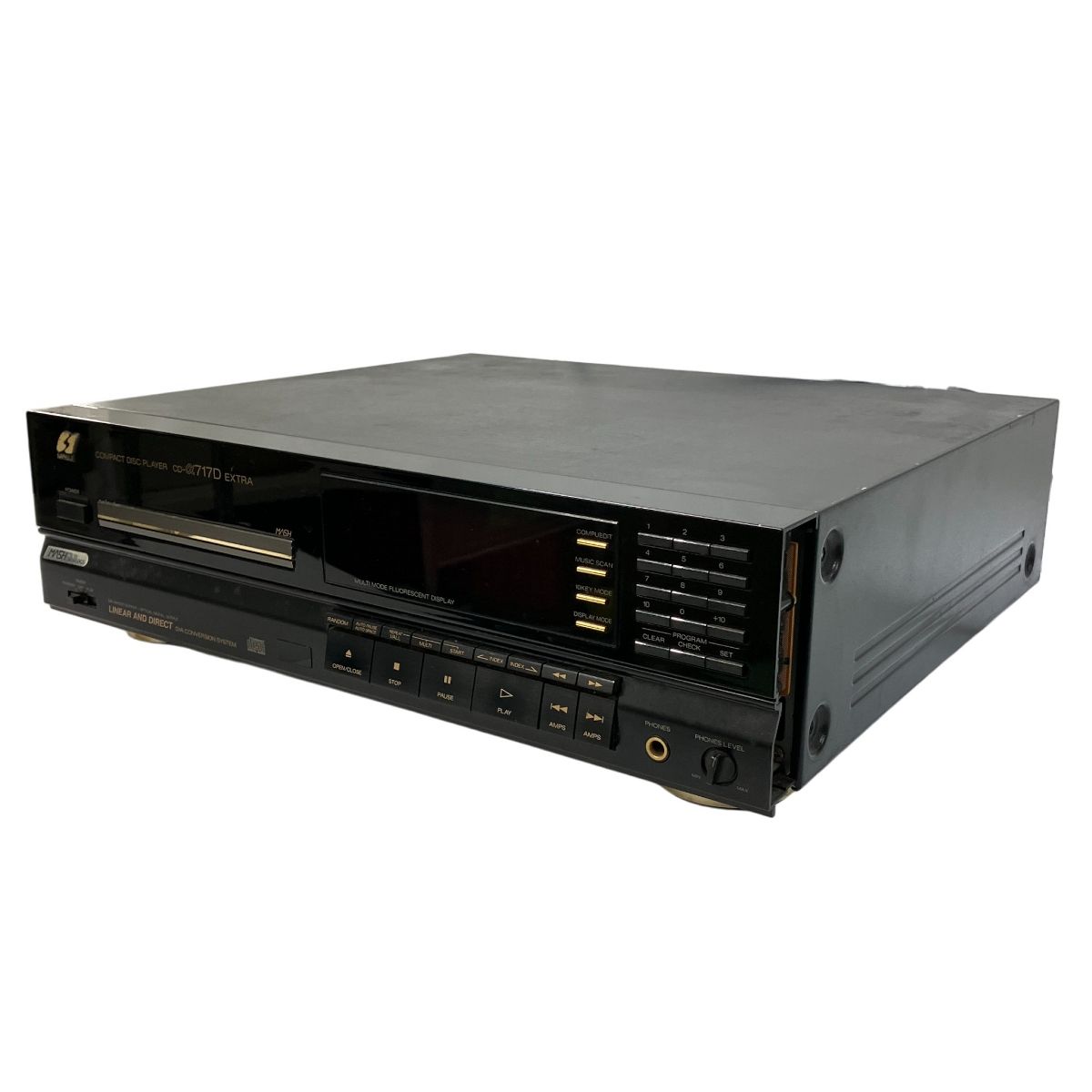 SANSUI CD-α717D EXTRA 音響機材 オーディオ サンスイ 通電のみ