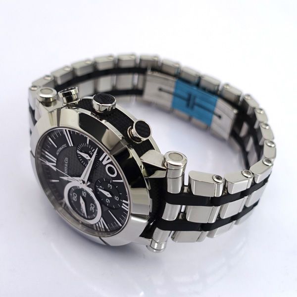 ティファニー アトラス ジェント Z1000 自動巻き ブラック メンズ 腕時計 楽天市場】【☆最終お値引き品】 ティファニー Tiffany & Co. 腕時計