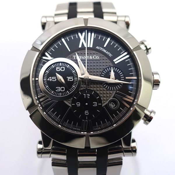 TIFFANY Co ティファニー アトラス ジェント クロノグラフ メンズ 腕時計 自動巻 Z1000 82 12A10A00A メンズ MEN 男性 紳士 腕時計 ウォッチ Watch クロノグラフ 自動巻 ブランド