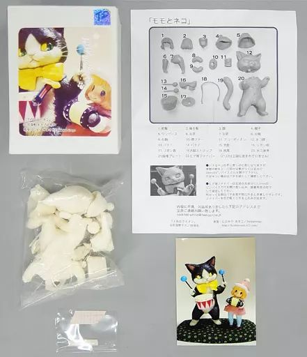モモとネコ　3月のライオン　ガレージキット　トレフェス　ワンフェス 中古】フィギュア モモとネコ 「3月のライオン」 ガレージキット